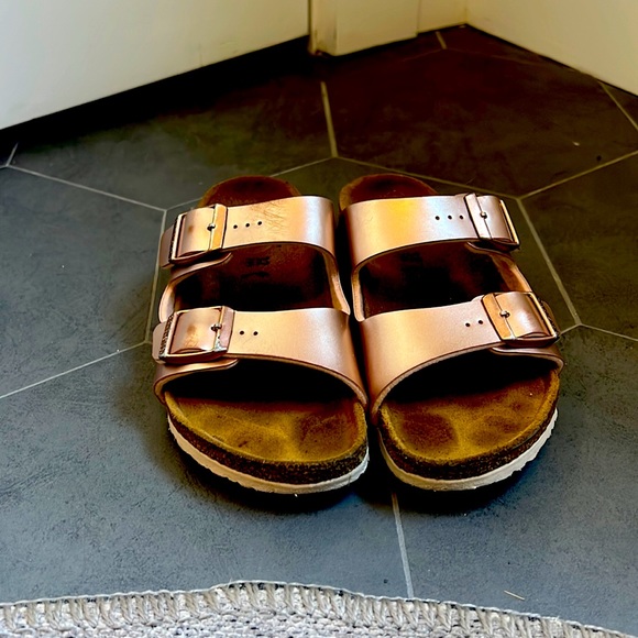 Girls Birkenstock Arizona Style - Picture 1 of 4